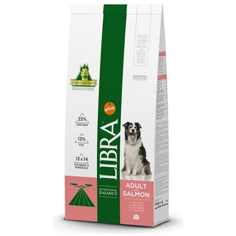 Libra Cane Adulto, Alimento Completo Al Salmone, 3kg - Foto 1