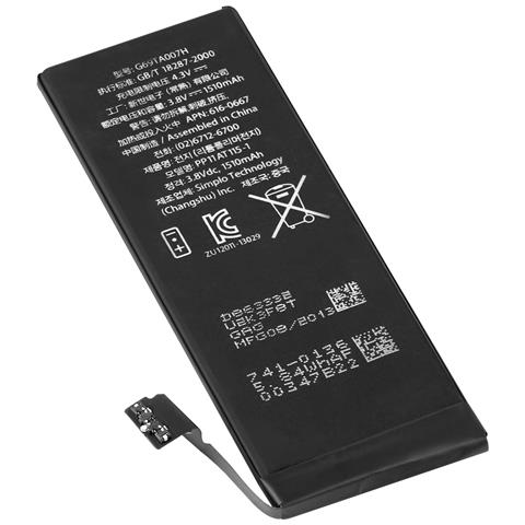 Batteria Di Ricambio Per Iphone 5c Originale Li-ion 1500mah - Foto 7