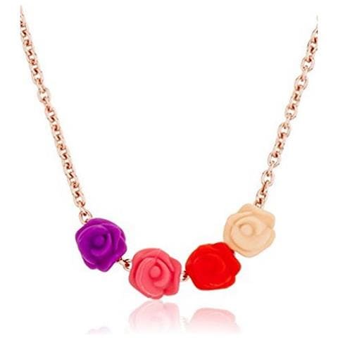 Collana Donna Sabz363 (43 Cm)  - Foto 1