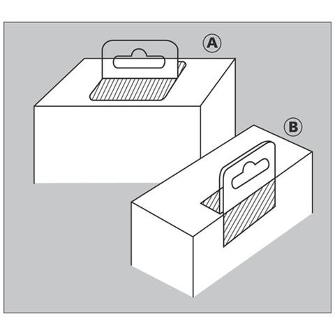 Conf. 100pz. asola-cavaliere Doppia Adesiva (max 110 - Foto 1