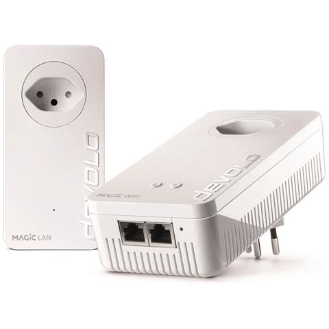 Starter Kit Adattatore Powerline Magic 1 WIFI 2-1-2 1200 Mbps con Porta Gigabit Ethernet - Foto 2