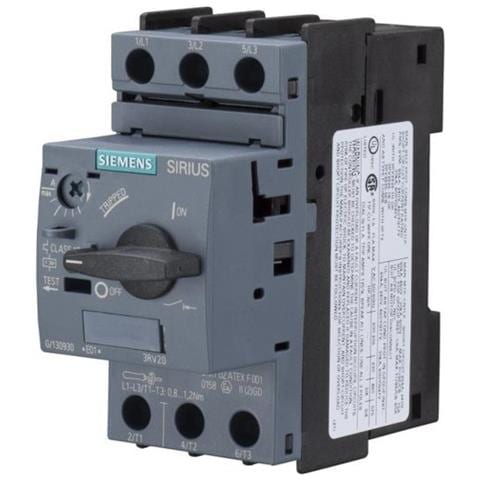 Interruttore Salvamotore Per Serie S00 9-12.5a 3rv20111ka10 - Foto 1