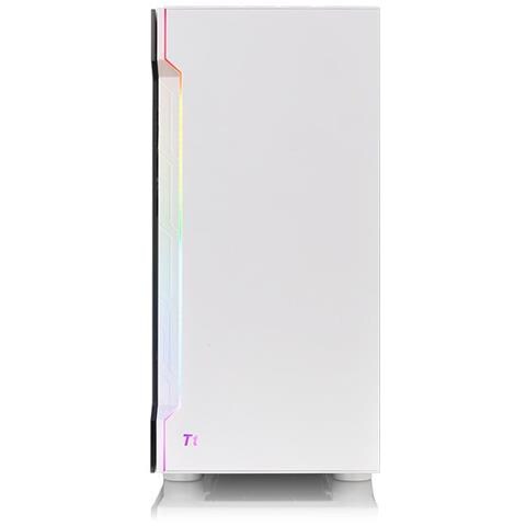 Case H200 TG Middle Tower ATX, micro ATX, Mini-ITX 2 Porta USB 3.2 Colore Bianco - Foto 2