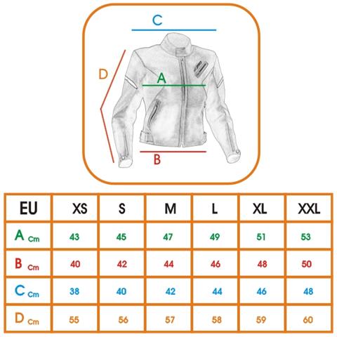 Giacca Pelle Moto Donna Protezioni Ce Imbottitura Termica Femminile Nero Xl - Foto 2