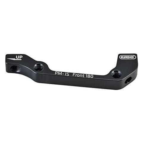 Adattatore Pm - is Ø180 mm Anteriore + Ø160 mm Posteriore Unisex Adulto, Nero - Foto 1