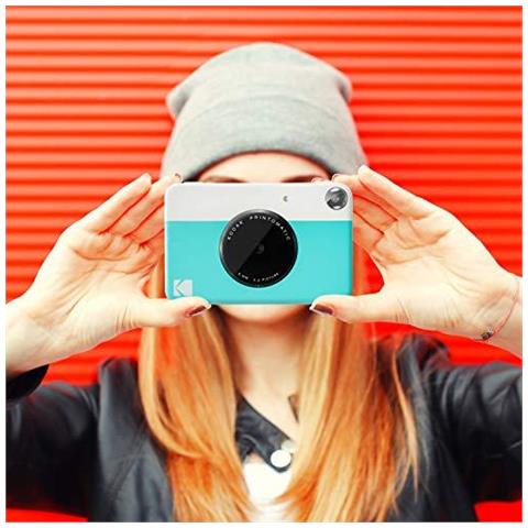 Printomatic Digitale Istantanea Camera - Full Color Stampe Su Zink 2 X 3 Pollici Sticky-backed Photo Paper (blu) Stampa Memorie Istantaneamente - Foto 4