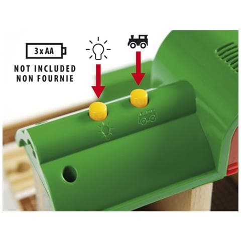 Record & Play station, Scenery, , Batteria, Nero, Verde, Rosso, Legno, AA - Foto 2