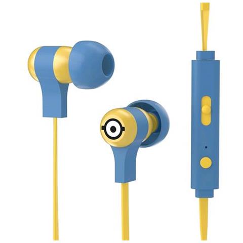 Auricolare Stereo con Microfono + Tasto Volume - Minions Carl - Foto 2