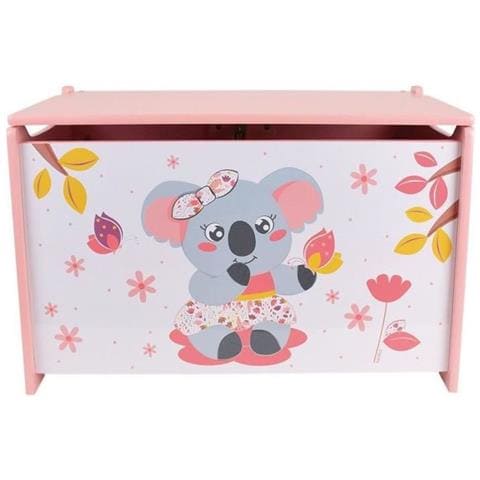Cally Mimi Koala Scatola Dei Giocattoli In Legno ± 40 X 58 X 36 Cm Per Bambini - Foto 1