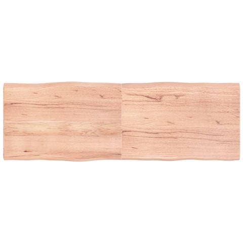 Piano Tavolo Marrone Chiaro 180x60x (2-4) cm Rovere Non Trattato - Foto 1