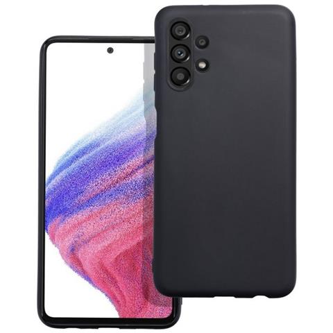 Matt Custodia Tpu Silicone Cover Case Per Samsung Galaxy A13 4g Lte Black - Foto 1