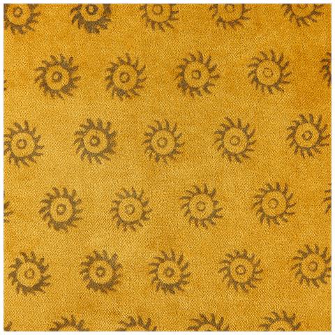Set Di 2 Cuscini Rapis Velluto 45 X 45 Cm Giallo Trama Geometrica - Foto 7