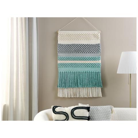 Decorazione Da Parete Cotone 87 X 60 Cm Pariko - Foto 1