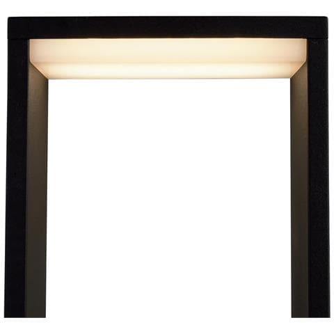 Chertan Lampione Led 12w Alluminio Cemento Pietra Ip54 Luce Esterni Giardino Viale 230v 45cm - Foto 8