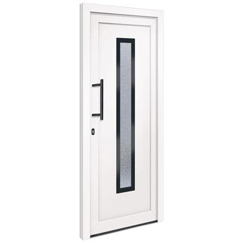 Porta Ingresso Bianca 88x200 Cm In Pvc - Foto 1