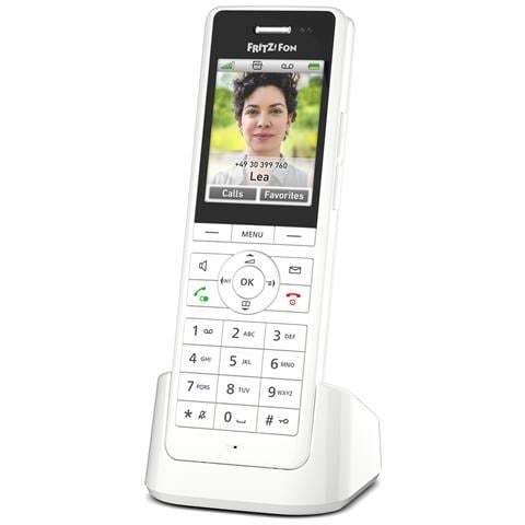 FRITZ!Fon X6 Telefono DECT Identificatore di Chiamata Bianco - Foto 1