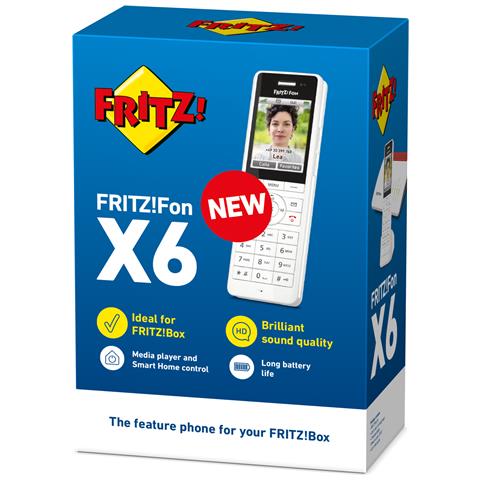 FRITZ!Fon X6 Telefono DECT Identificatore di Chiamata Bianco - Foto 6