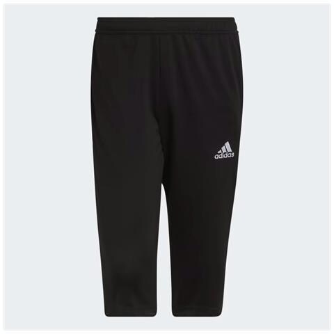 Pantaloni Entrada 22 3/4 Hb0576 Uomo Taglia S Colore Nero - Foto 4