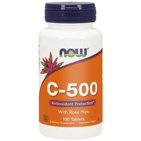 Vitamina C-500 Mg Con Rosa Canina 100 Compresse - Foto 1