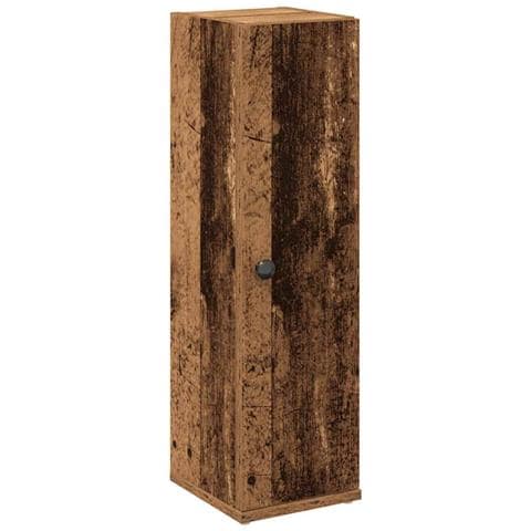 Mobile Da Bagno Con Portarotolo Legno Antico 20,5x22x72 Cm - Foto 2