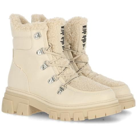 Kold Booties Stivaletti Sintetico Scarpe Donna Beige Eu 37, Mxty020602w 3002 - Foto 2