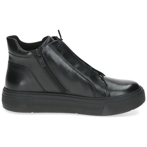 Black Casual Closed Booties Stivaletti Pelle Scarpe Donna Nero Eu 37.5, 9-25150-43-022 - Foto 3