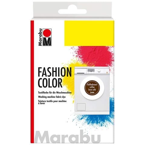 30gr - Pittura Tessile ""fashioncolor"" Per Lavatrice - Colore Caffe' 244 - Foto 1