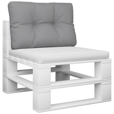 Cuscino Per Pallet Grigio 50x40x12 Cm In Tessuto - Foto 3