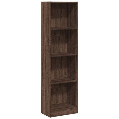 Libreria Rovere Marrone 40x24x143 Cm In Legno Multistrato - Foto 2