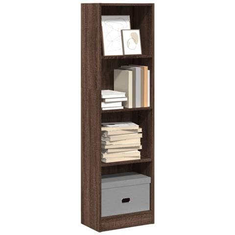 Libreria Rovere Marrone 40x24x143 Cm In Legno Multistrato - Foto 1