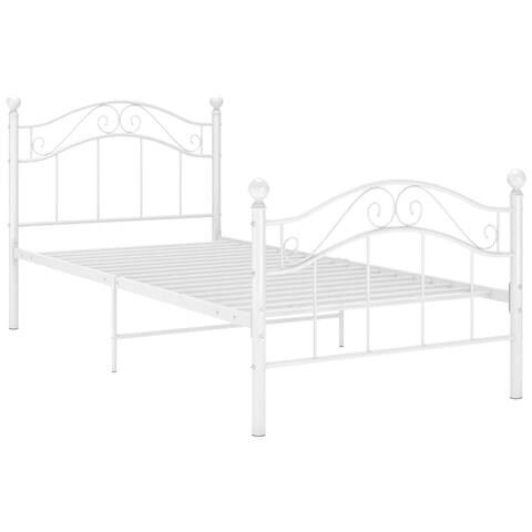 Lusso Casadino -  Giroletto Bianco In Metallo 100x200 Cm - Foto 1