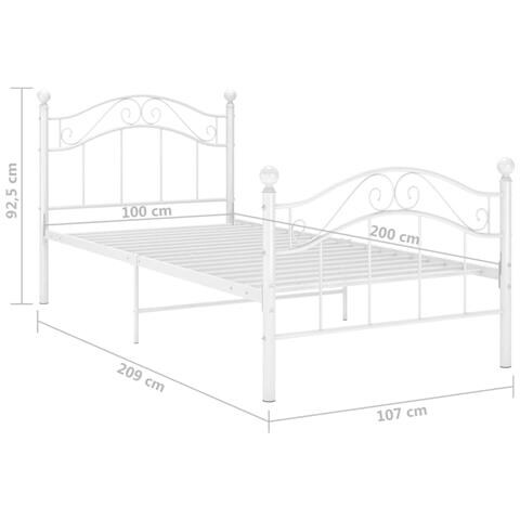 Lusso Casadino -  Giroletto Bianco In Metallo 100x200 Cm - Foto 8