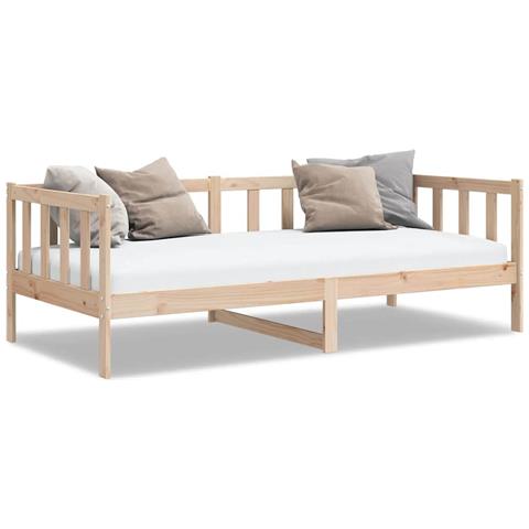 Lusso Casadino -  Dormeuse In Legno Massello Di Pino 90x200 Cm - Foto 1