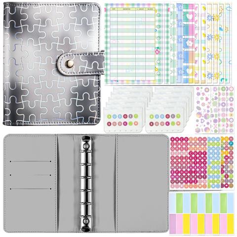 Raccoglitore Tascabile A7 - Kit Quaderno Per Il Budgeting Grey - Foto 1