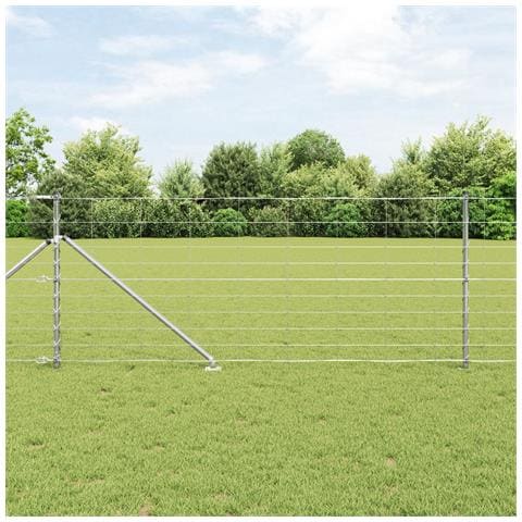 Recinzione in rete saldata con punte 25 x 1 m Acciaio zincato - Foto 2