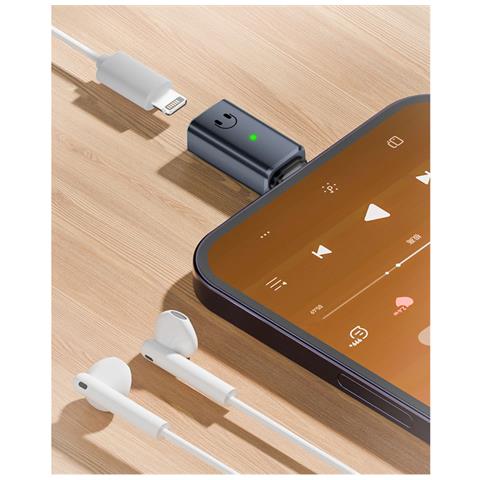 Adattatore Per Cuffie Da Lightning Femmina A Type-c Maschio Per Iphone 15 White - Foto 6