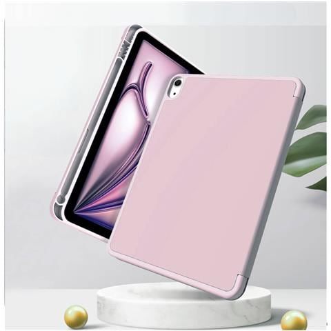 Sonlaryin Custodia Ipad Air 11 2024 Rosa Con Porta Apple Pencil Auto Wake - Foto 4