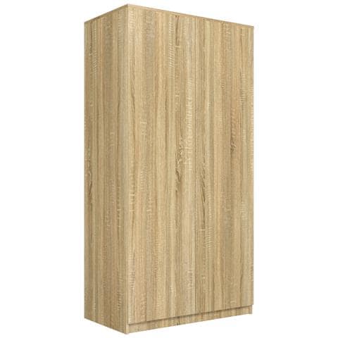 Topeshop SD-90 SON KPL, Quercia, Guardaroba, 7 ripiani, 2 porta/porte, Quercia - Foto 4