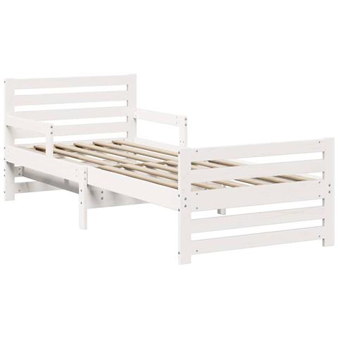 Letto Estensibile per Bambini Other Bianco 80 x 130 / 165 / 200 cm - Foto 1