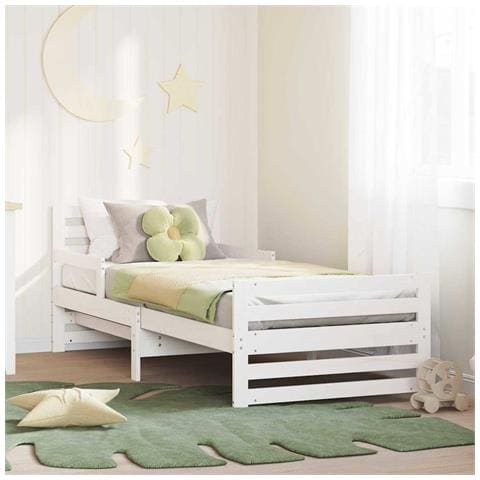 Letto Estensibile per Bambini Other Bianco 80 x 130 / 165 / 200 cm - Foto 2