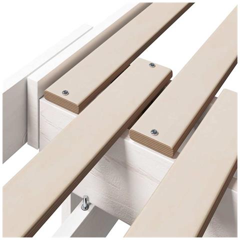 Letto Estensibile per Bambini Other Bianco 80 x 130 / 165 / 200 cm - Foto 9