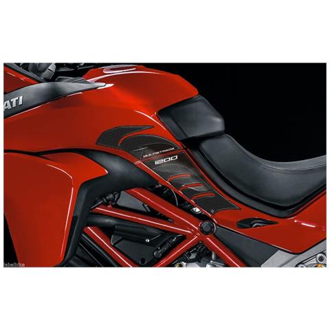 Adesivi 3d Protezioni Serbatoio Compatibili Moto Ducati Multistrada 1200 2015-17 - Foto 1