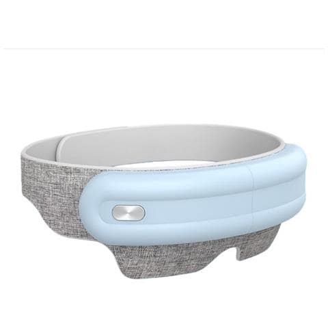 Massaggiatore Oculare Integrato Per Testa E Occhi Con Pressione Dell'aria, Vibrazione, Calore, Bluetooth E Musica Blue - Foto 1