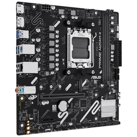 Scheda Madre Prime A620AM-K Socket AMD AM5 Chipset A620A Micro-ATX - Foto 2