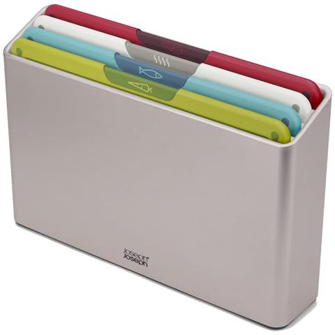 Set Taglieri Multicolore Folio Icon Quattro Pezzi Formato Standard Codificati Per Colore Antiscivolo Lavabili In Lavastoviglie Previene Contaminazione Incrociata - Foto 1