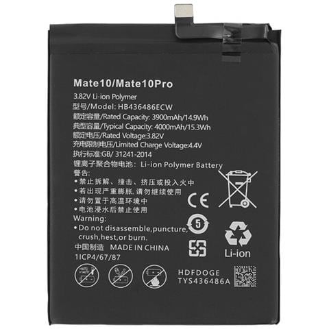 Oem Batteria Testata Pari Originale Hb436486ecw Bulk Per Huawei P20 Pro - Mate 10 - 10 Pro - Mate 20 - Foto 1