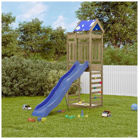 Set da Gioco da Esterno in Legno di Pino Impregnato - Foto 2