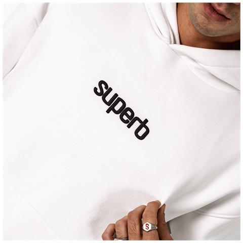 Felpa Oversize Con Cappuccio Gonfio Da Uomo Hexaline Sprb6500 - Foto 7