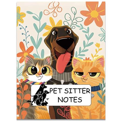 Quaderno Portatile Per Pet Sitter: Guida Alla Cura Degli Animali Per Cani, Cuccioli E Gatti - Foto 1