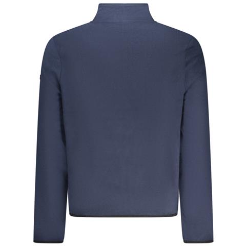 FELPA BLU DA UOMO CON CERNIERA NORVEGIA 1963 - Colore: Blu, Taglia: L - Foto 3